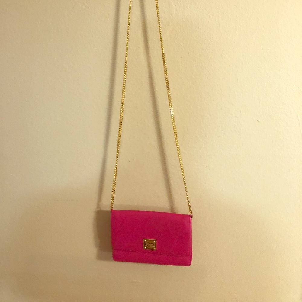 Pink Ralph Lauren Small Crossbody Bag